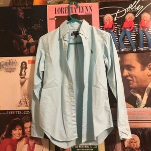 Baby Blue Button Down Ralph Lauren